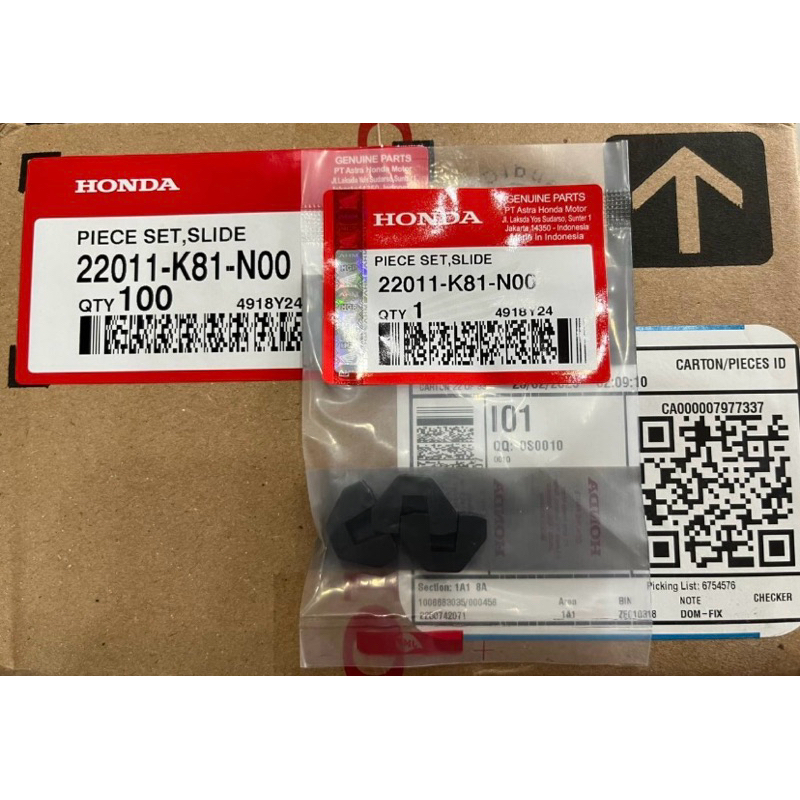 Slider original honda beat sporty esp,scoopy esp