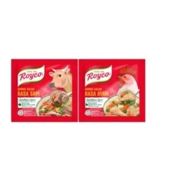 

ROYCO RASA AYAM DAN SAPI 1 RENCENG