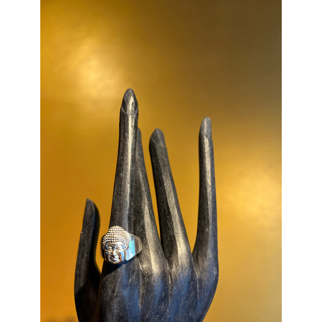 Cincin Ring Waja Buddha Premium Silver 925 Made in Batam