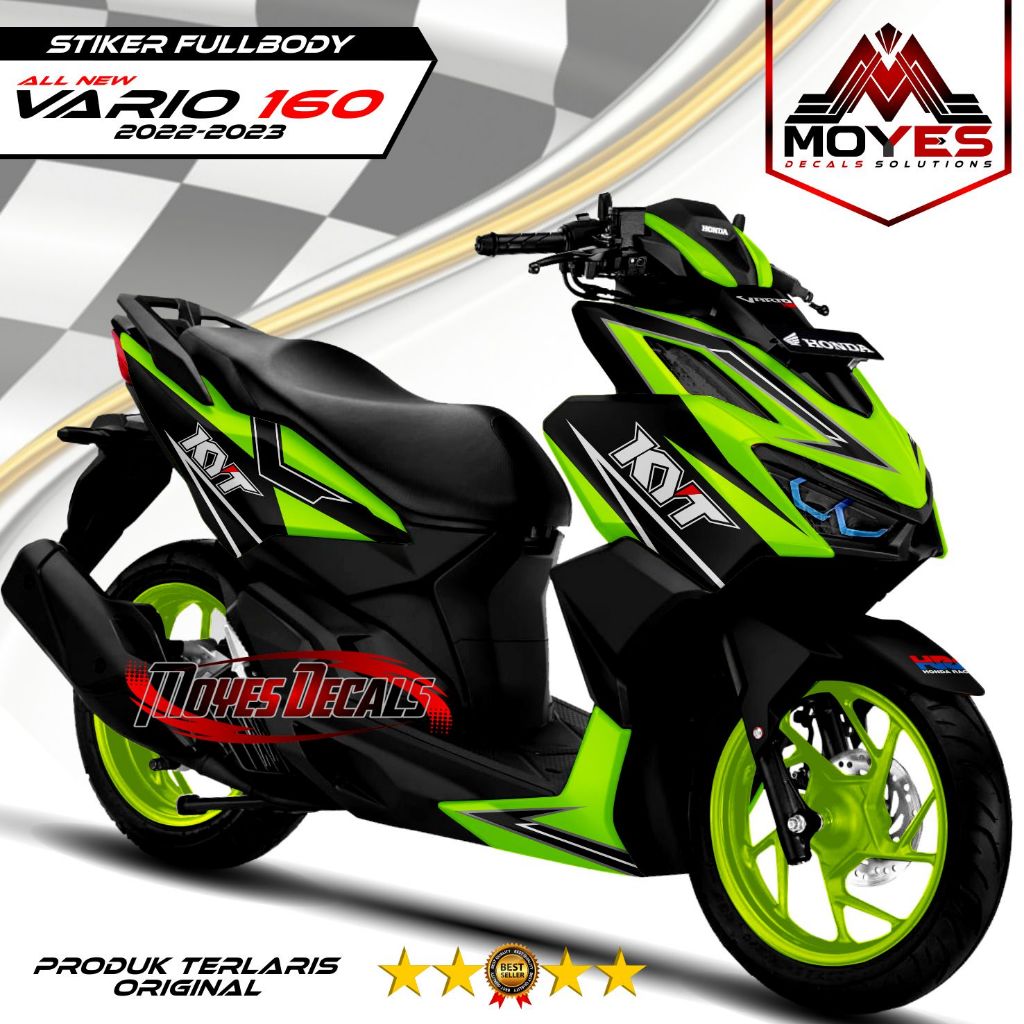 COD - Decal sticker Honda Vario 160 New ABS/NON ABS fullbody Stiker Motor Vario 160 Murah decal stik