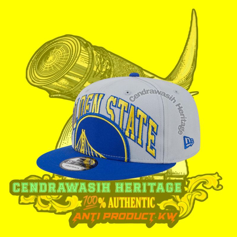 New Era NBA 9Fifty Cap Golden State Warriors 100% Authentic