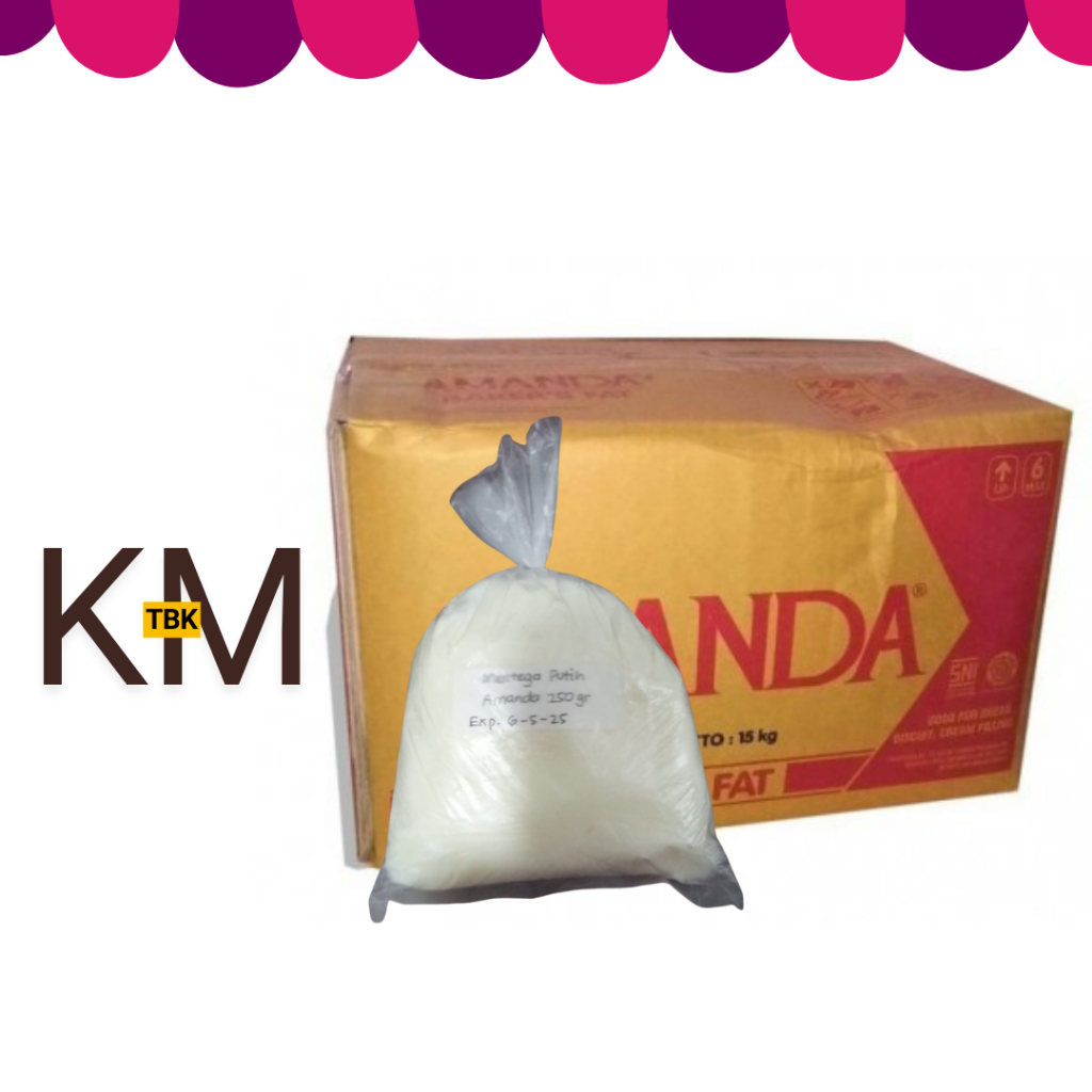 

Mentega Putih Amanda 250 gr (Repack)
