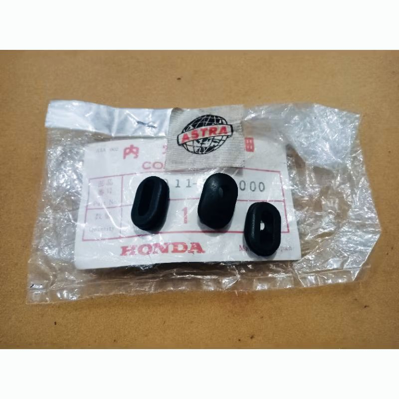 karet tutup stang gromet stang stir gas dalam Honda S90 z90 cb100 cb125 benly original nos