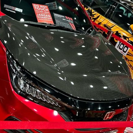 BLACKNOT Engine Hood (Kap) OEM style - Honda City Sedan & Hatchback 2021+