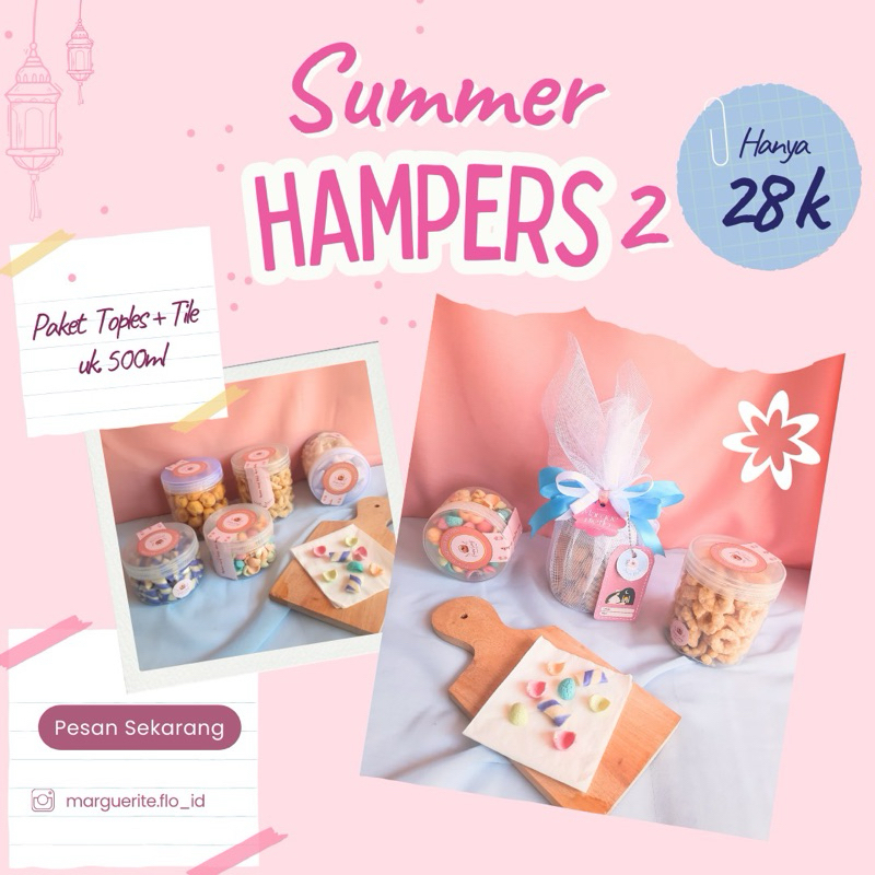 

Summer Hampers 2 | Hampers Lebaran | Bingkisan | Gift Ramadhan & Lebaran Idul Fitri | Hampers Snack Murah premium