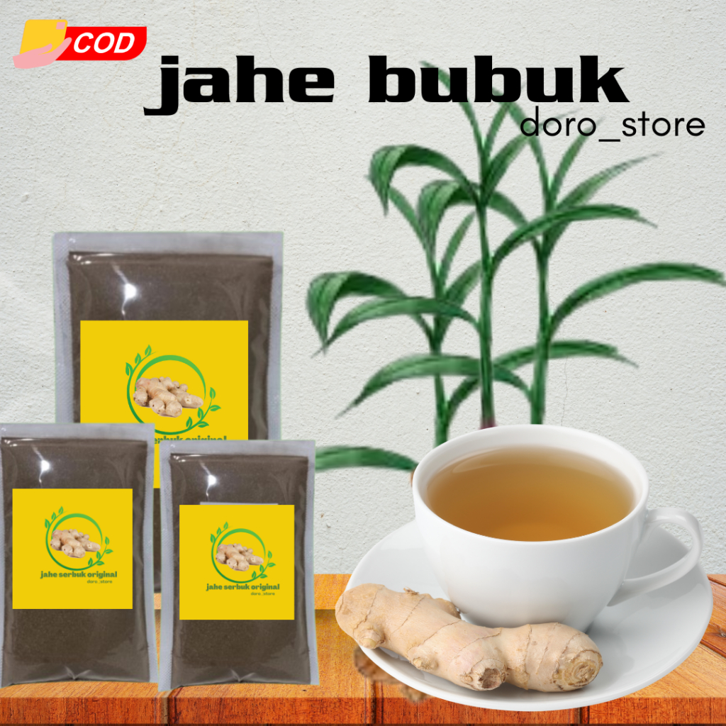 

JAHE BUBUK ( 100 GR ) JEPARA