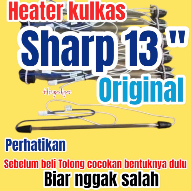 Heater kulkas 13" Original SHARP