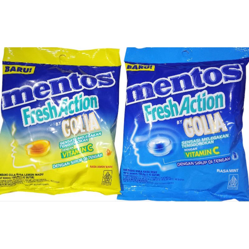 

Mentos By Golia [isi 42 butir] ada 2 varian rasa