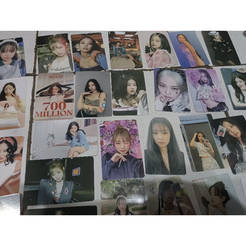 PHOTOCARD JENNIE BLACKPINK - UNOFFICIAL