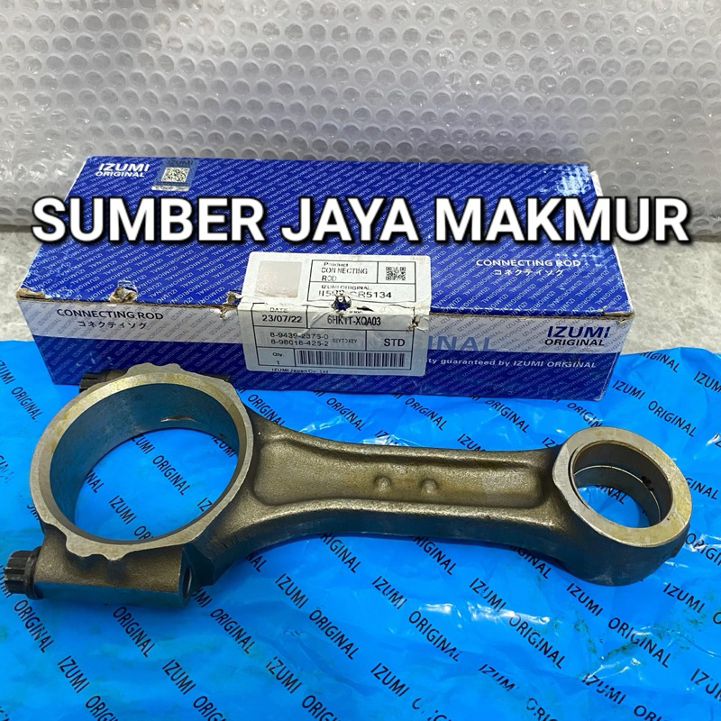 STANG PISTON CONNECTING ROD SANY SY215H SY 215H CON ROD STANG PISTON 6HK1 6HK1T IZUMI ORIGINAL