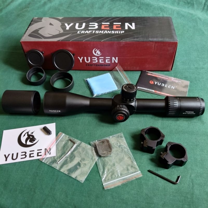 Telescope yubeen MT 4-16x44 ffp zero stop