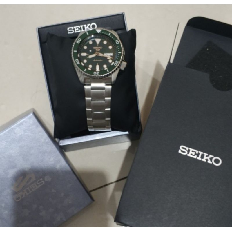 jam tangan seiko 5 sport automatic hulk