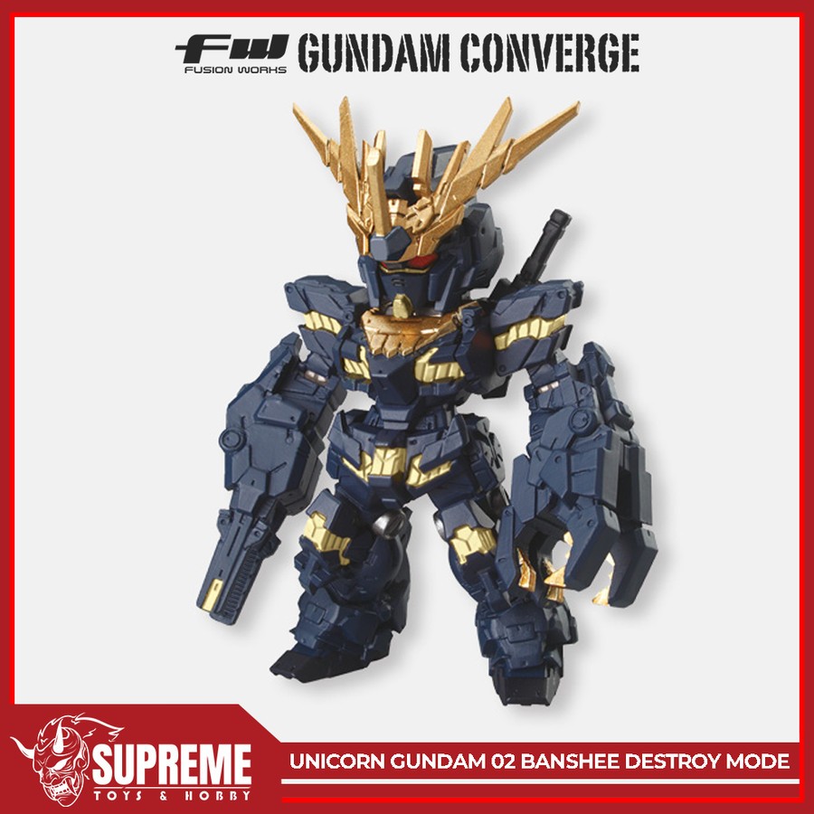 FW Gundam Converge 7 - Unicorn Gundam 02 Banshee Destroy Mode