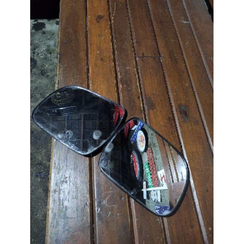 sepasang kaca spion toyota grand innova new original bekas