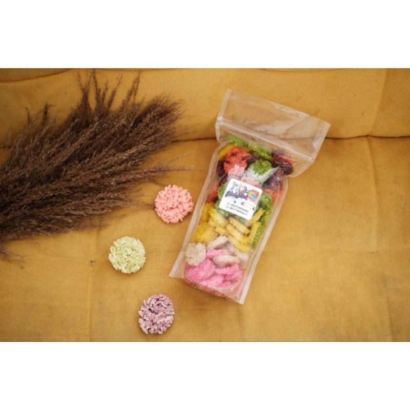 

Rengginang Rainbow Mini