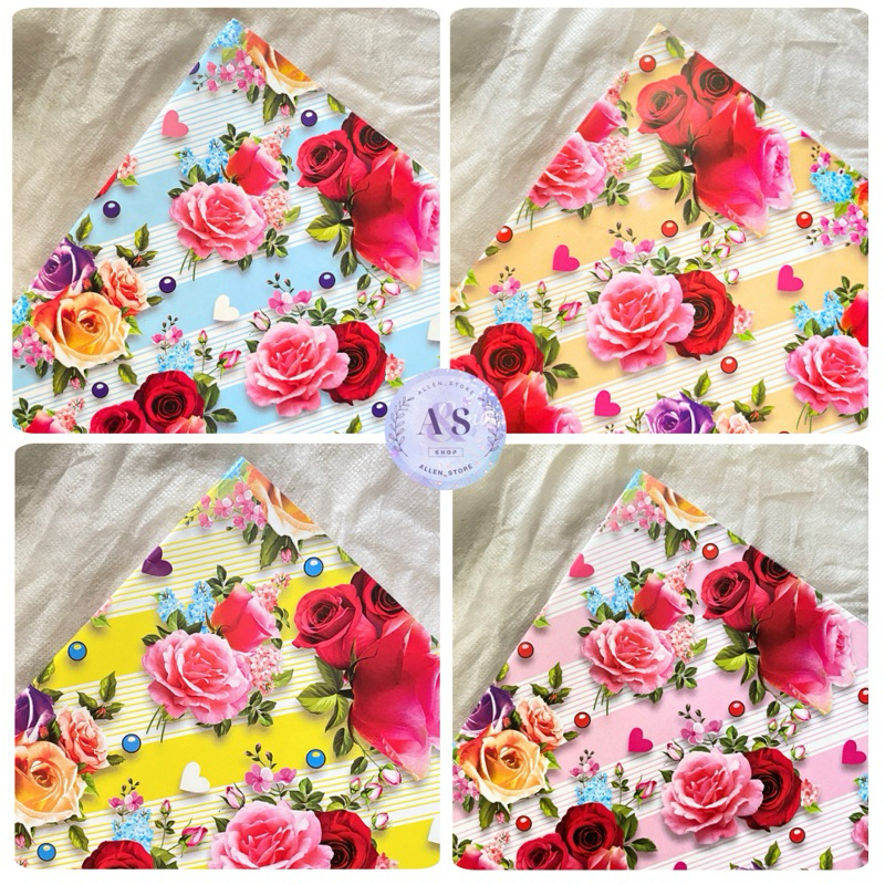 

Kertas Kado Glossy Motif Bunga SOUND OF FLOWERS By Kiky