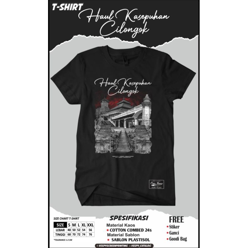 terbaru kaos baju haul kasepuhan cilongok tangerang banten