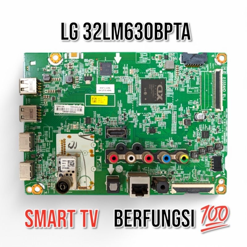 MB MAINBOARD MESIN TV LG 32LM630BPTA - LG 32LM630 - LG 32LM630BPTA SMART TV