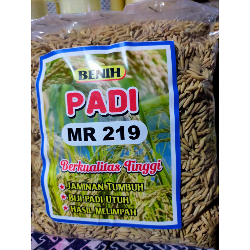 PROMOBENIH PADI MR219 1KG UNGGUL 219 KUALITAS ORIGIONAL