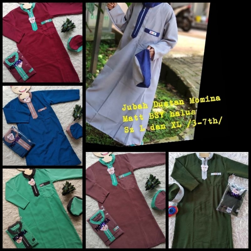 koko anak kurta anak koko jubah koko anak cowo jubah dustan by momina
