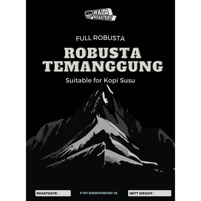 

PROMO Robusta Temangg Full Robusta Kopi Susu GR Biji Kopi Susu