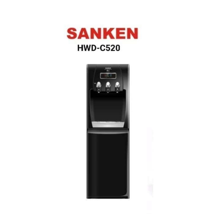 [COD] Sanken HWDC520IC Dispenser Galon Bawah - Dispenser Berdiri - SNI - Garansi Resmi