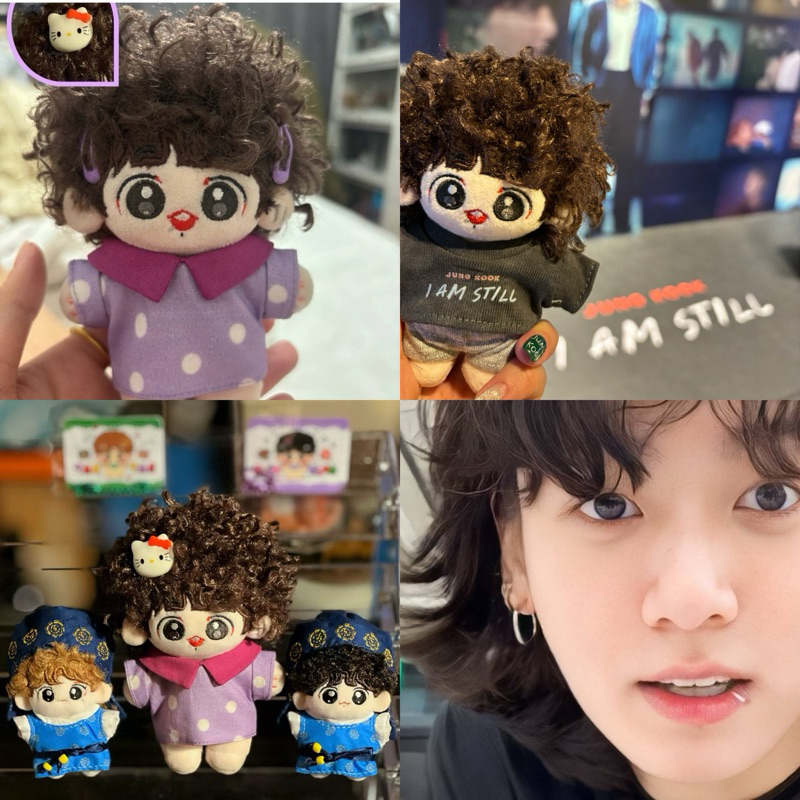 [READY STOCK] BTS Jungkook Dorakook 10cm Doll