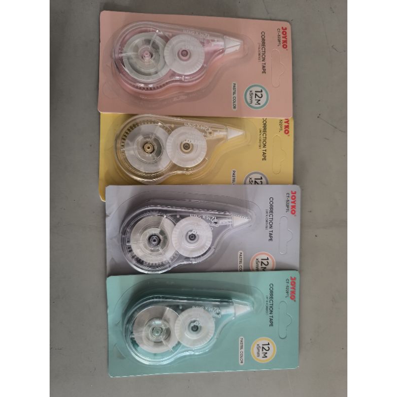 

Tip Ex Correction Tape CT 522 PTL Pastel Joyko