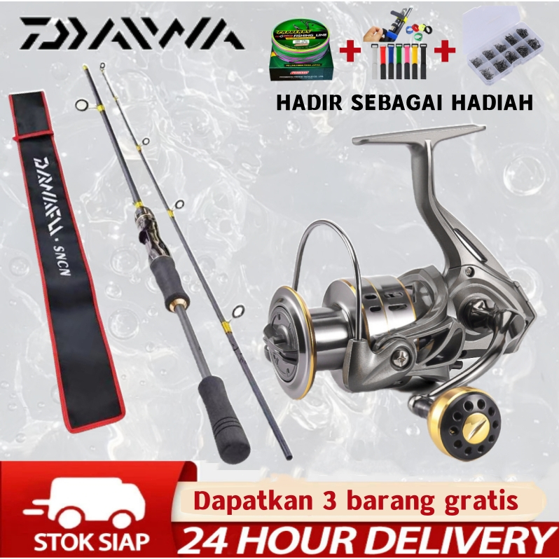 Alat Pancing DAIWA Satu Set Alat Pancing Joran Pancing