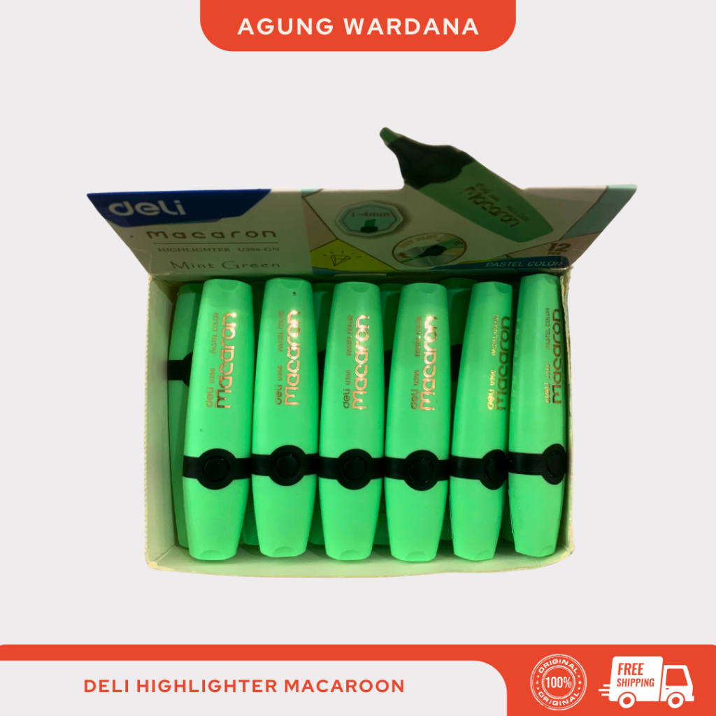 

DELI HIGHLIGHTER STABILO MACAROON WARNA PASTEL