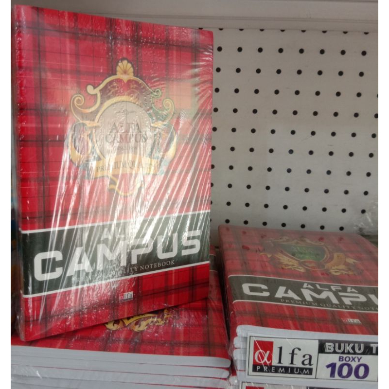 

[YOBANA] BUKU TULIS BOXY ALFA CAMPUS ISI 100