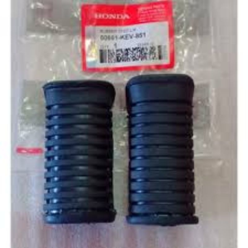 Karet Step Depan Kanan Kiri Honda Supra X Lama Supra Fit ( SEPASANG)