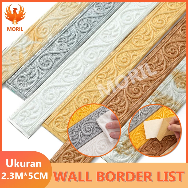 Wall Border List / Wallborder Foam 3D /Walpaper List Foam Stiker Dinding / List dinding 3D 2.3Meter