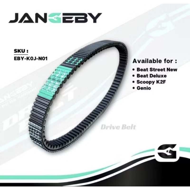 V BELT DRIVE BELT JANGEBY BEAT DELUXE GENIO SCOOPY K2F BEAT STREET NEW LED VANBELT RACING ORIGINAL