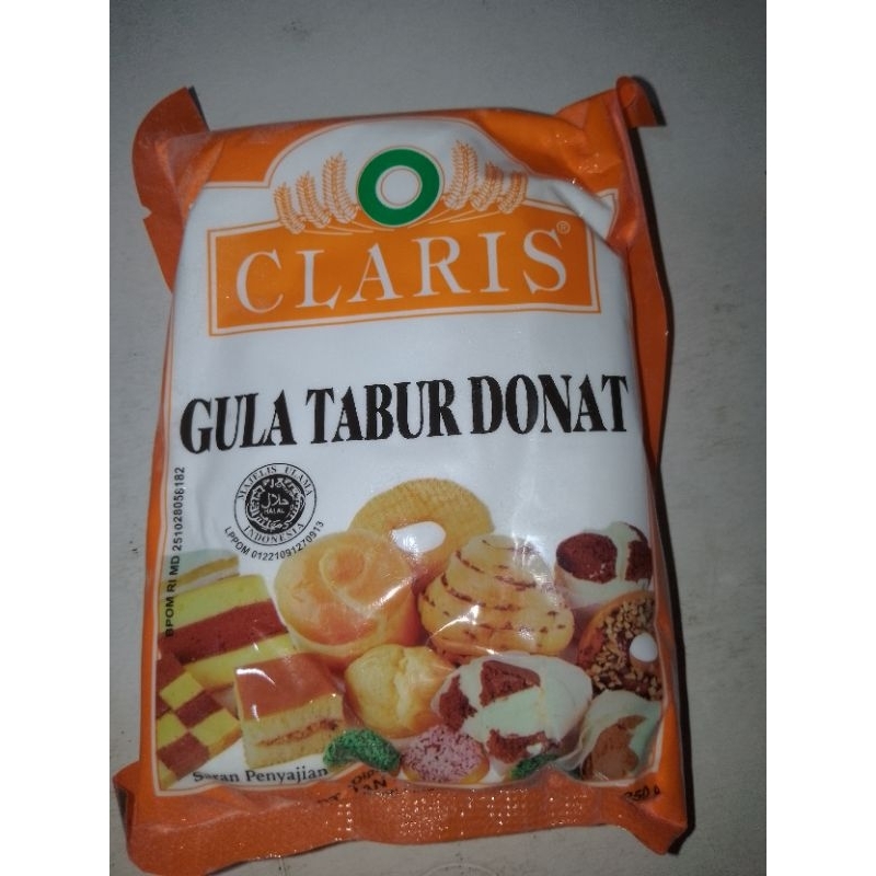 

Gula Donat /gula halus Claris/250 gram