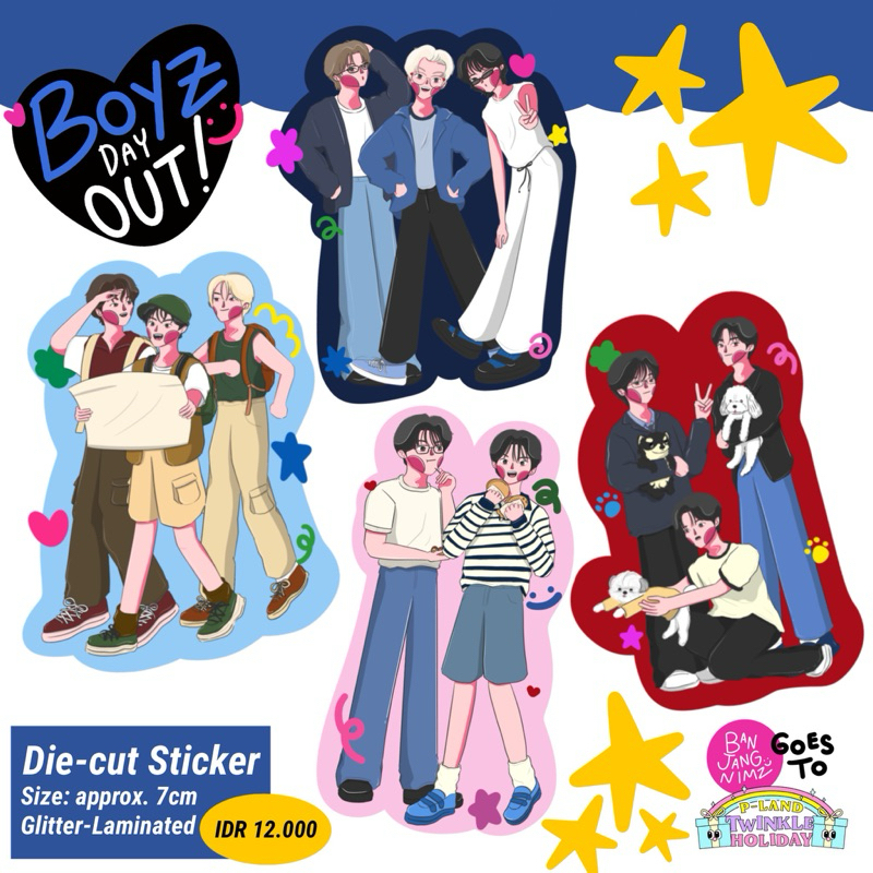 

[BOYZ DAY OUT] The Boyz Die Cut Sticker