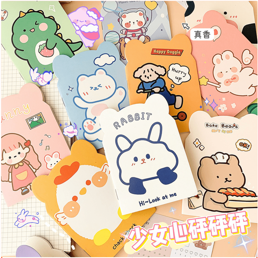 

Notebook / Buku Catatan Motif Telinga Kartun Lucu A6 Cute Notebook Notepads Anak