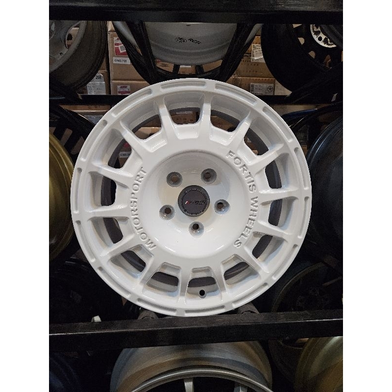 INVOICE VELG MOBIL ORIGINAL FORTIS WHEELS BY PAKO PRW TYPE 01 RING 16 RACING WHITE