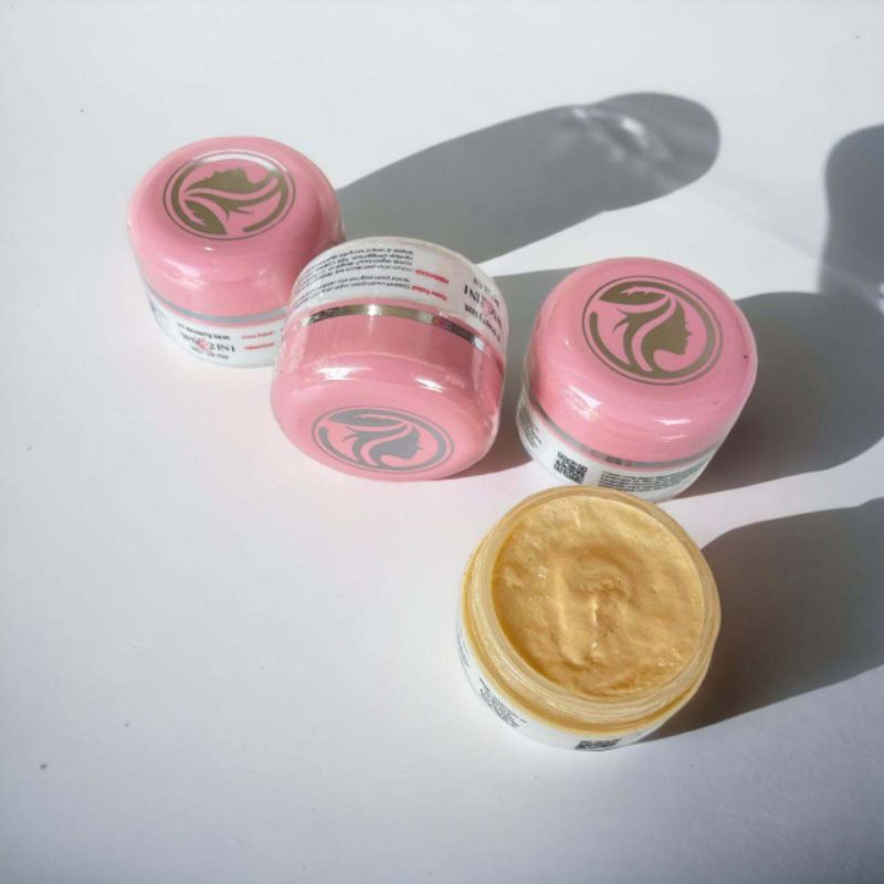 PAKET WSC 2IN1 - SERUM WSC - CREAM WSC 2 IN 1 ORI 100%