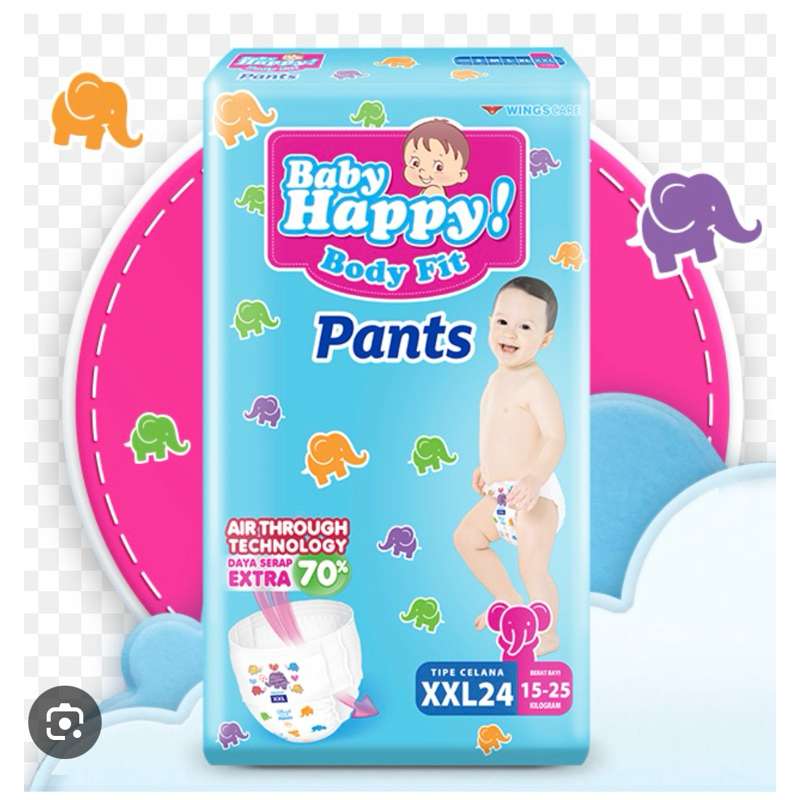 Pampers Happy Baby XXL 40 rb