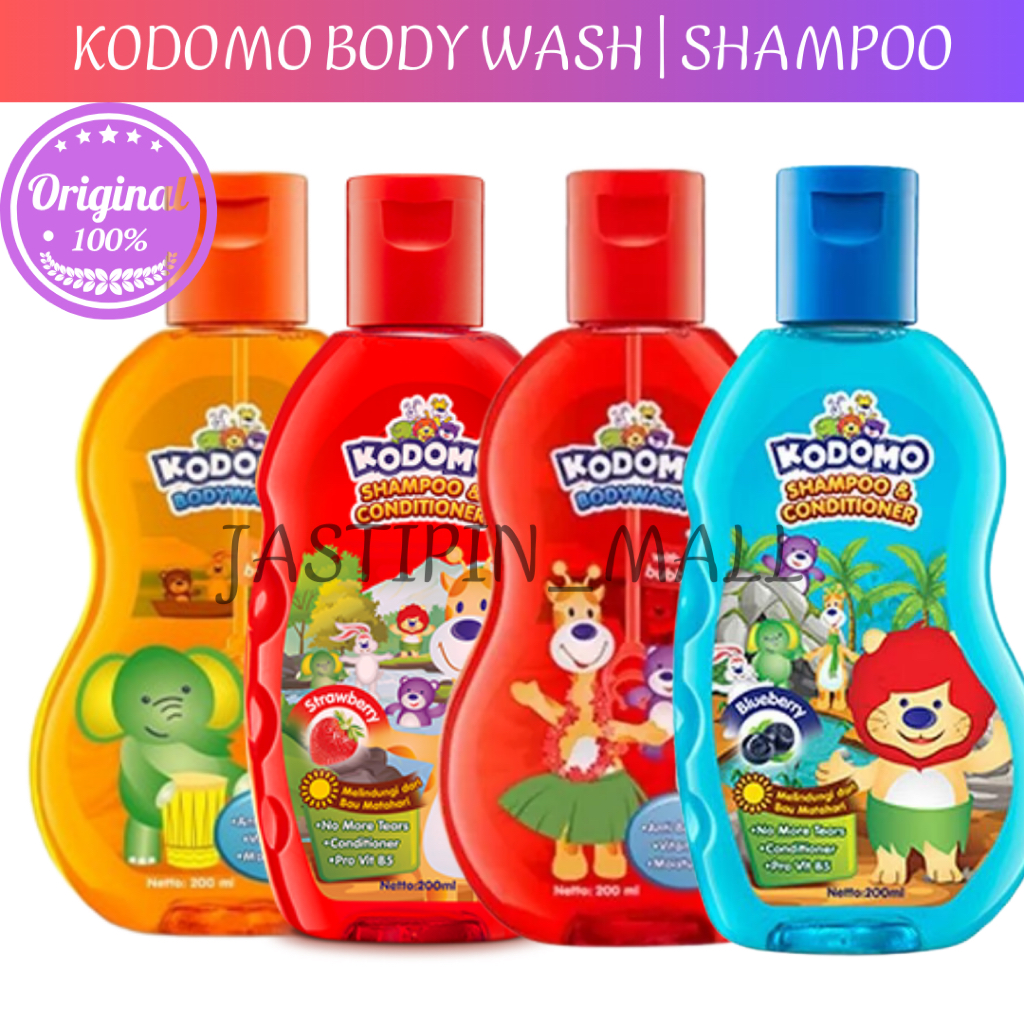 KODOMO BODYWASH | SHAMPOO 200 ML