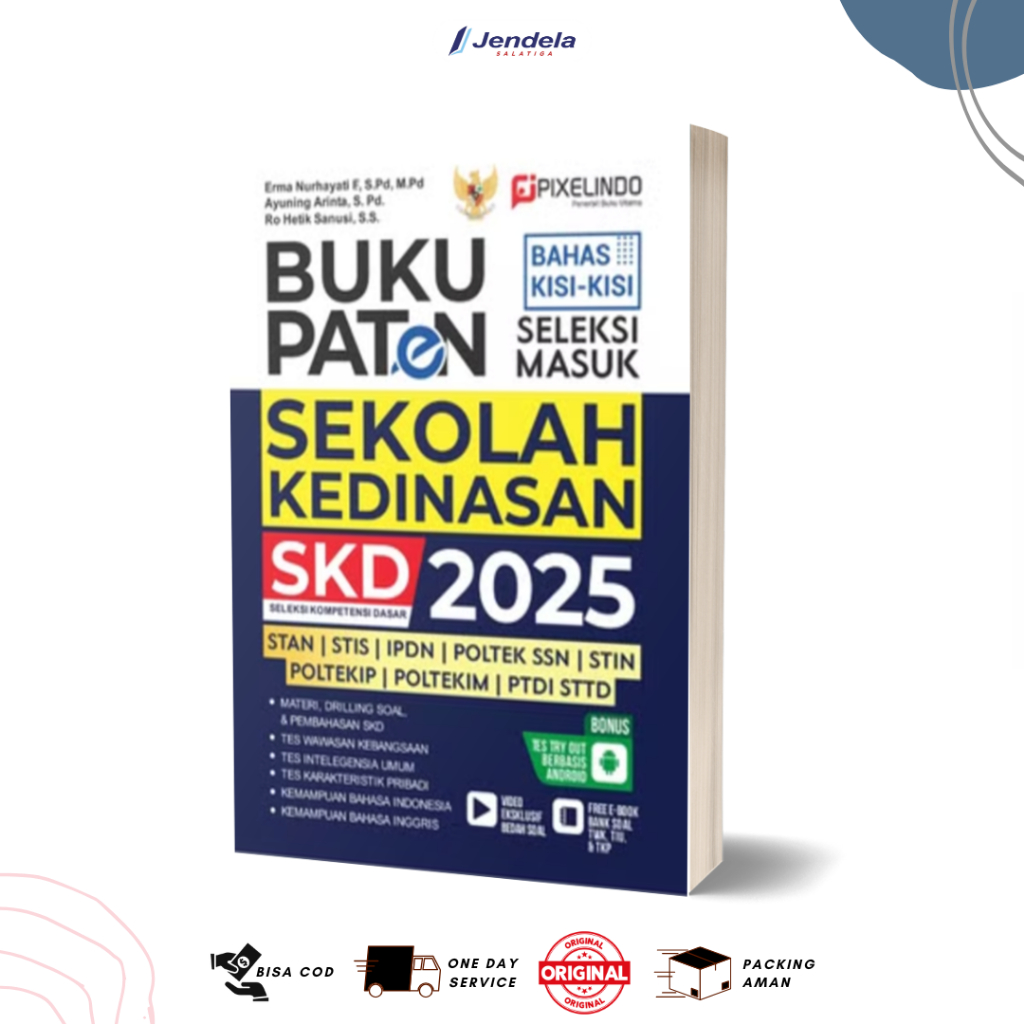 Buku Paten Sekolah Kedinasan 2025 - Buku Tes SKD Kedinasan 2025