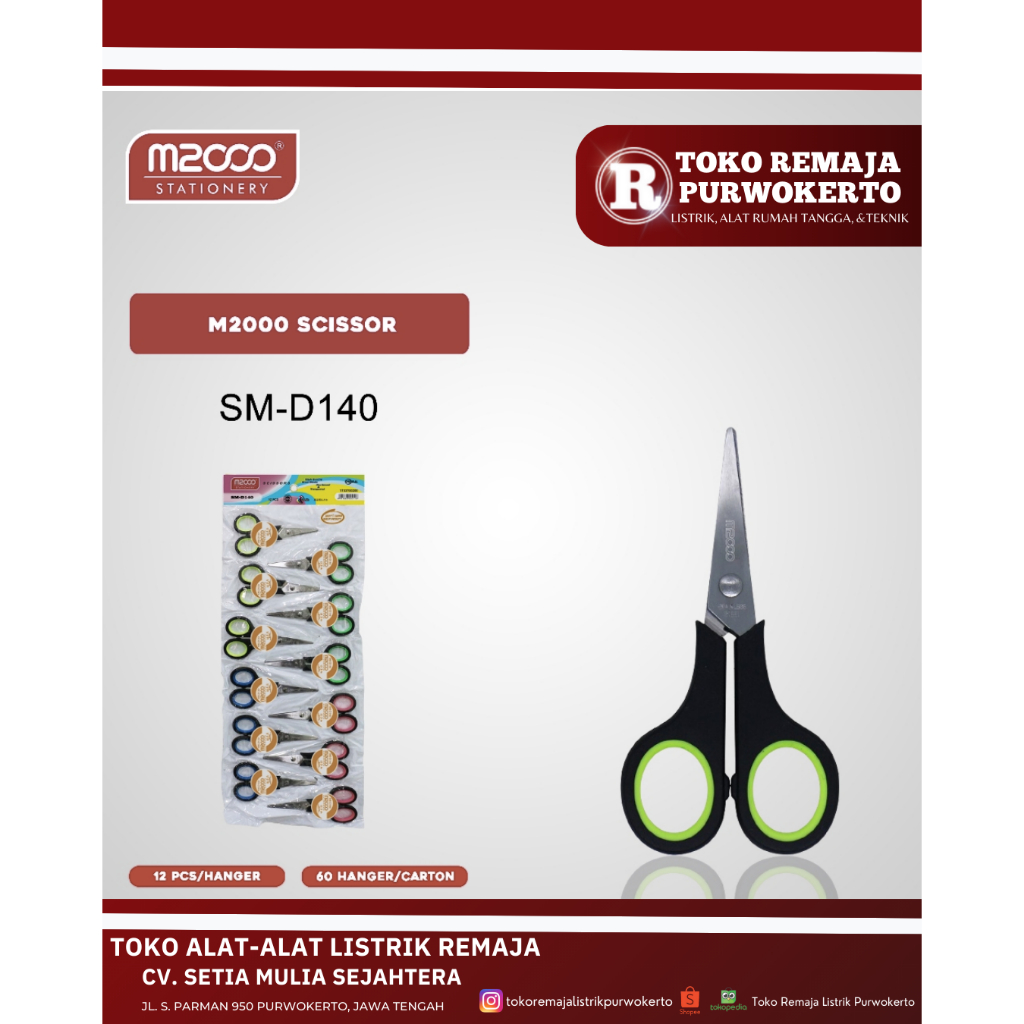 

Gunting Kecil Renceng SM-D140 M-2000 (Dz)