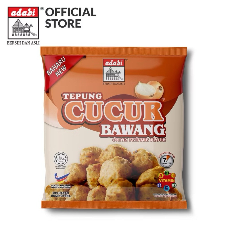 

Adabi Tepung Cucur Bawang (200g) MALAYSIA