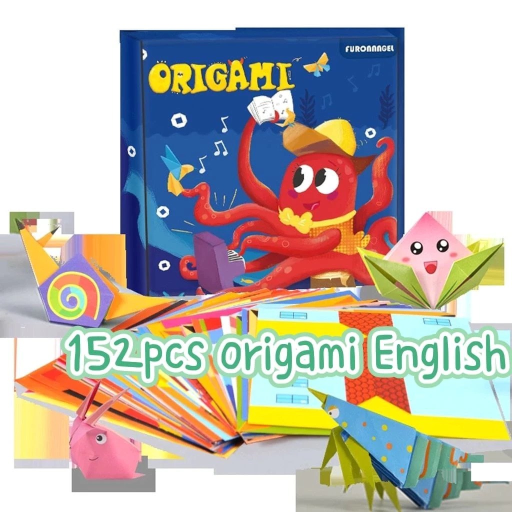 

MINIMOO_Set origami 152pcs versi english | Mainan Edukasi Anak | Origami Set