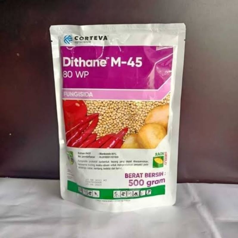 Dithane 500 gram Pembasmi Fungi Jamur - Fungisida Dithane 80 WP 500gr Mancozeb
