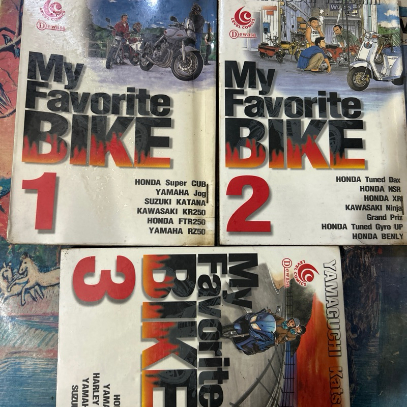 Komik My favorite bike 1-3 tamat