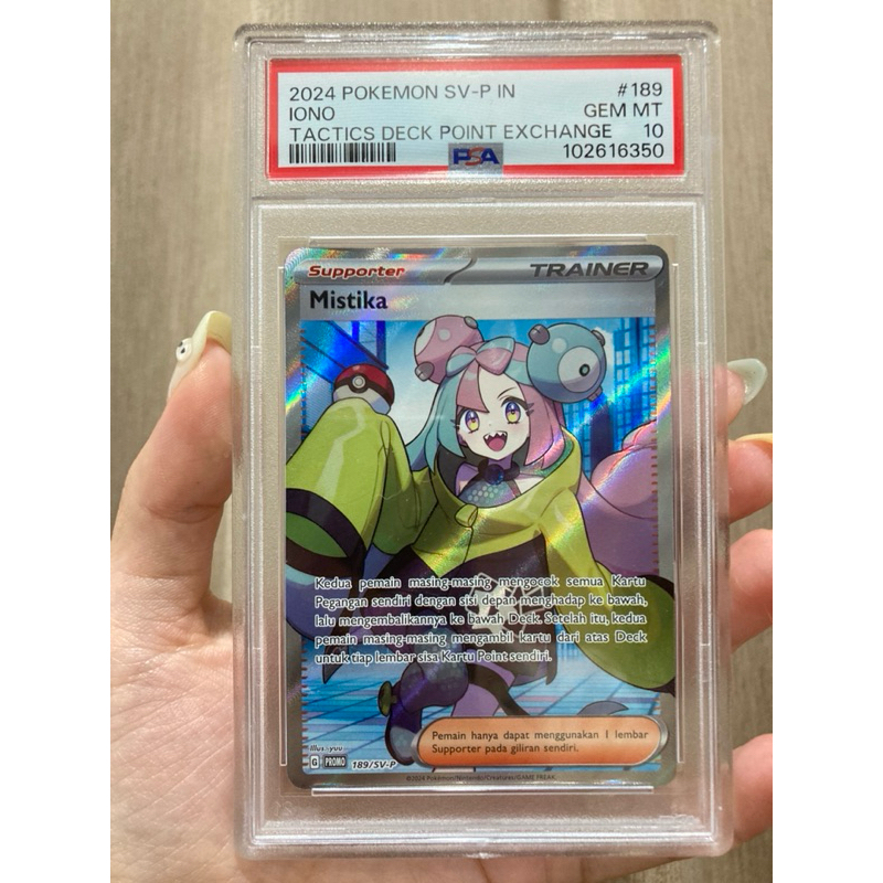 Kartu Pokemon Mistika PSA 10 Original Indonesia