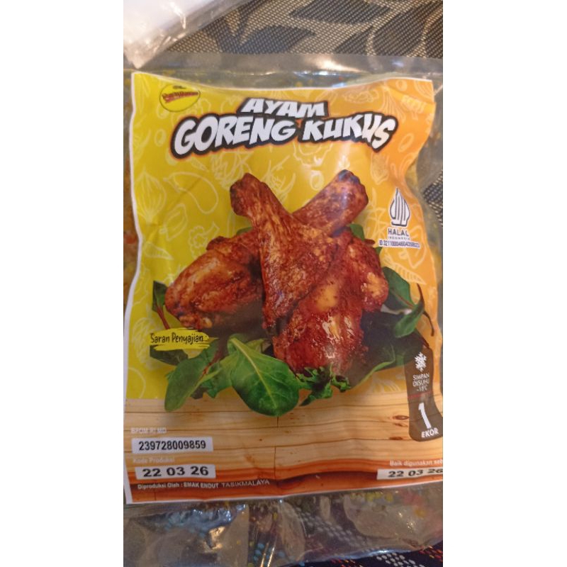

Ayam Goreng /ungkep/Kukus /siap saji/ frozen