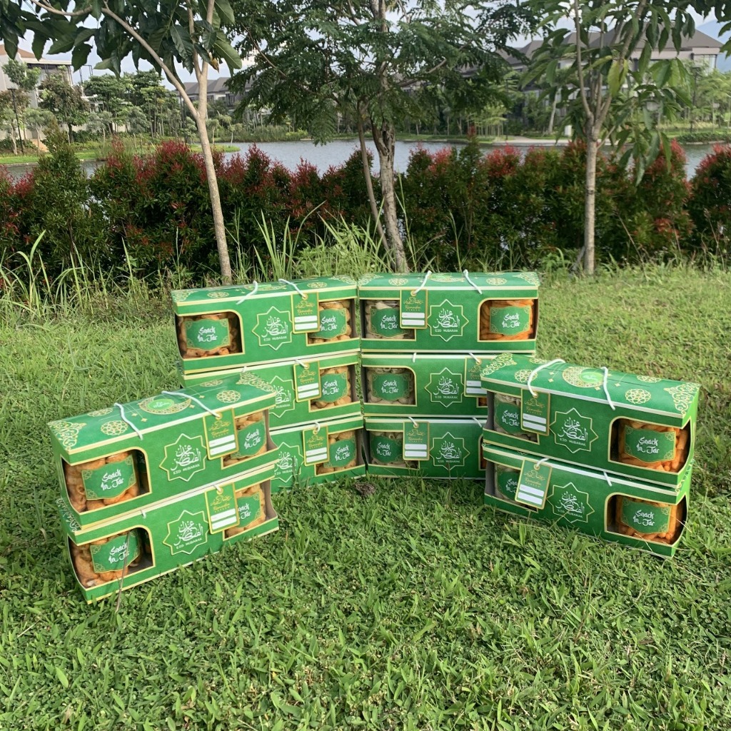 

[PAKET 10 HAMPERS HIJAU MIX PAKET] Hampers Snack Lebaran Dari Gudang Hampers - 5 Juragan 5 Sultan Hampers Hadiah Ramadhan Lebaran Idul Fitri Puasa Murah Meriah Mewah